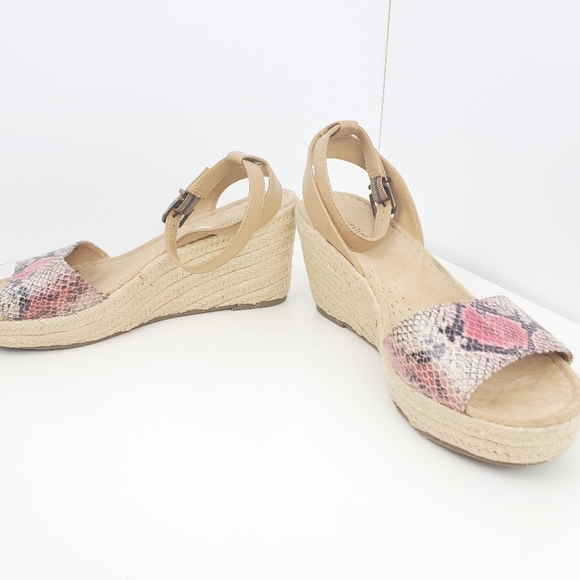 NATURALIZER wedge sandals size 10M - Picture 8 of 12